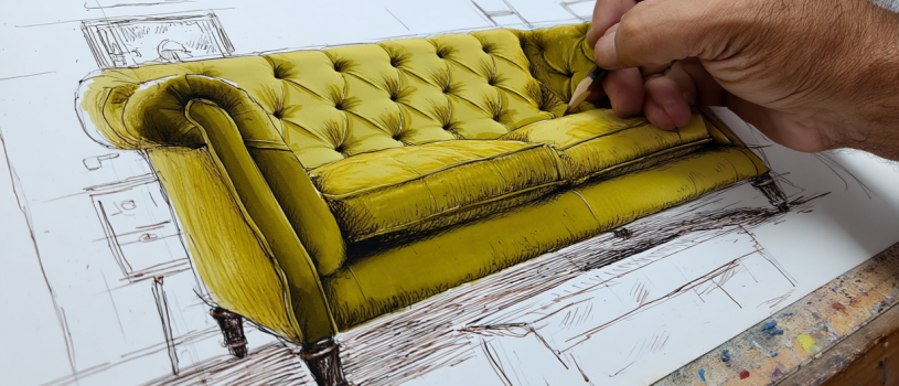 Что такое правильная перетяжка мебели?