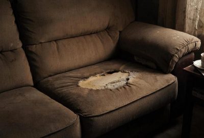 Ремонт порванной обивки дивана – методы восстановления