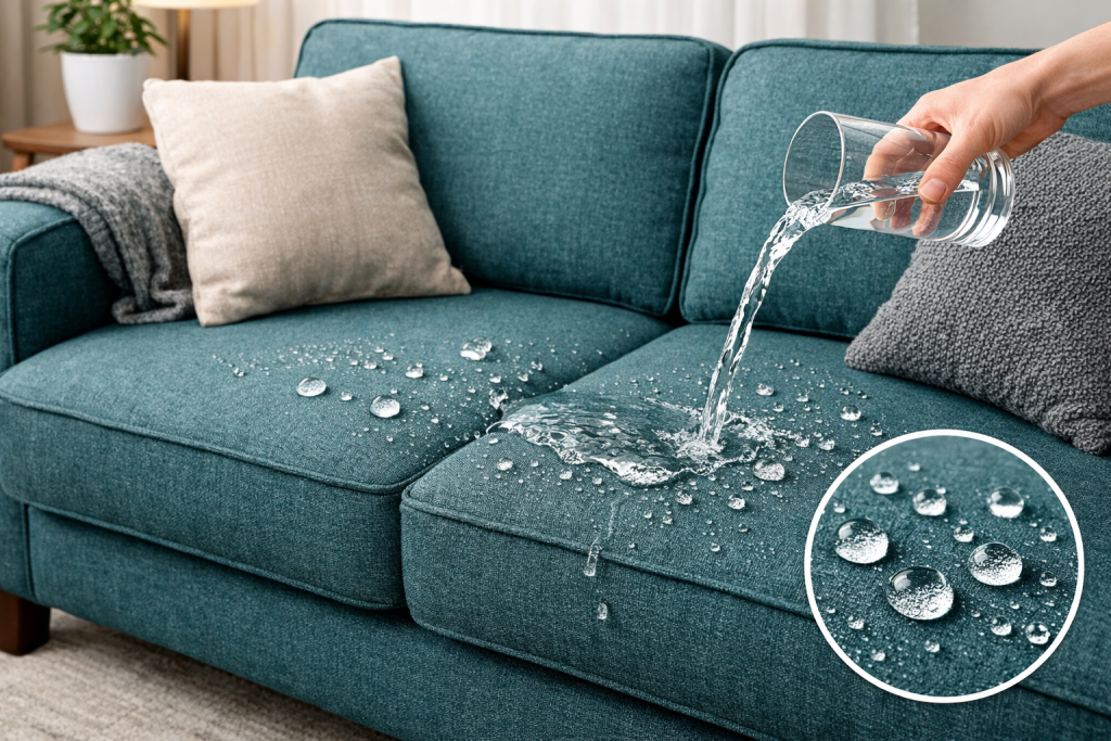 Водоотталкивающие ткани для мебели